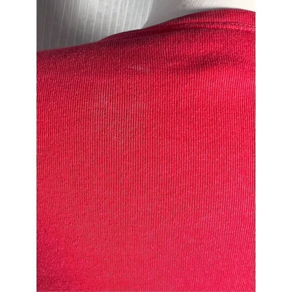 Bette & Court Minimalist Red Holiday Shirt - Size M - Picture 5 of 6